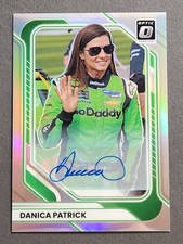 2026 Panini Donruss Optic NASCAR Racing #57 Danica Patrick Silver Prizm Auto