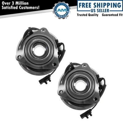 2 Front Wheel Bearing Hub Assembly Fits 08-12 Jeep Liberty 07-11 Dodge Nitro ABS
