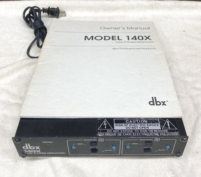 DBX 140x Type II Tape Noise Reduction