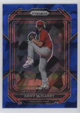 2023 Panini Prizm Blue Ice Prizm Griff McGarry #41 07rd