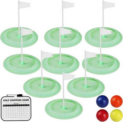 Mini Golf Game Putting Chipping Game Set - Build Your Own Course at Home