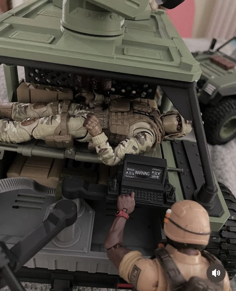 4WD Off-Road Vehicle The Brawler – 3D Printed – Upgrades + 1 Steel Brigade $200 - Image 3 of 4