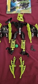 LEGO HERO Factory 7156 Corroder w/ Zamor Sphere & 7147 Xploder Incomplete *Read*