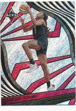 JACKIE YOUNG 2022 PANINI REVOLUTION WNBA #4 ACES BASKETBALL MINT