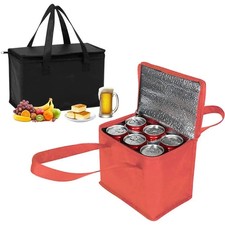 Portable Insulated Cooler Bag Large Folding Thermal Picnic Ice Pack Food Deliver