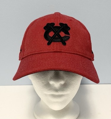 Chicago Blackhawks Red Adjustable Baseball Hat New Era 9Twenty NHL Hockey Cap
