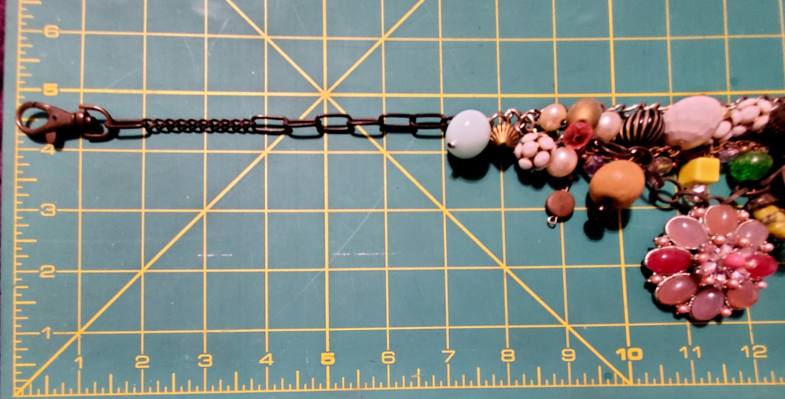 Touch Piece Multi-Charm Statement Necklace - image 10