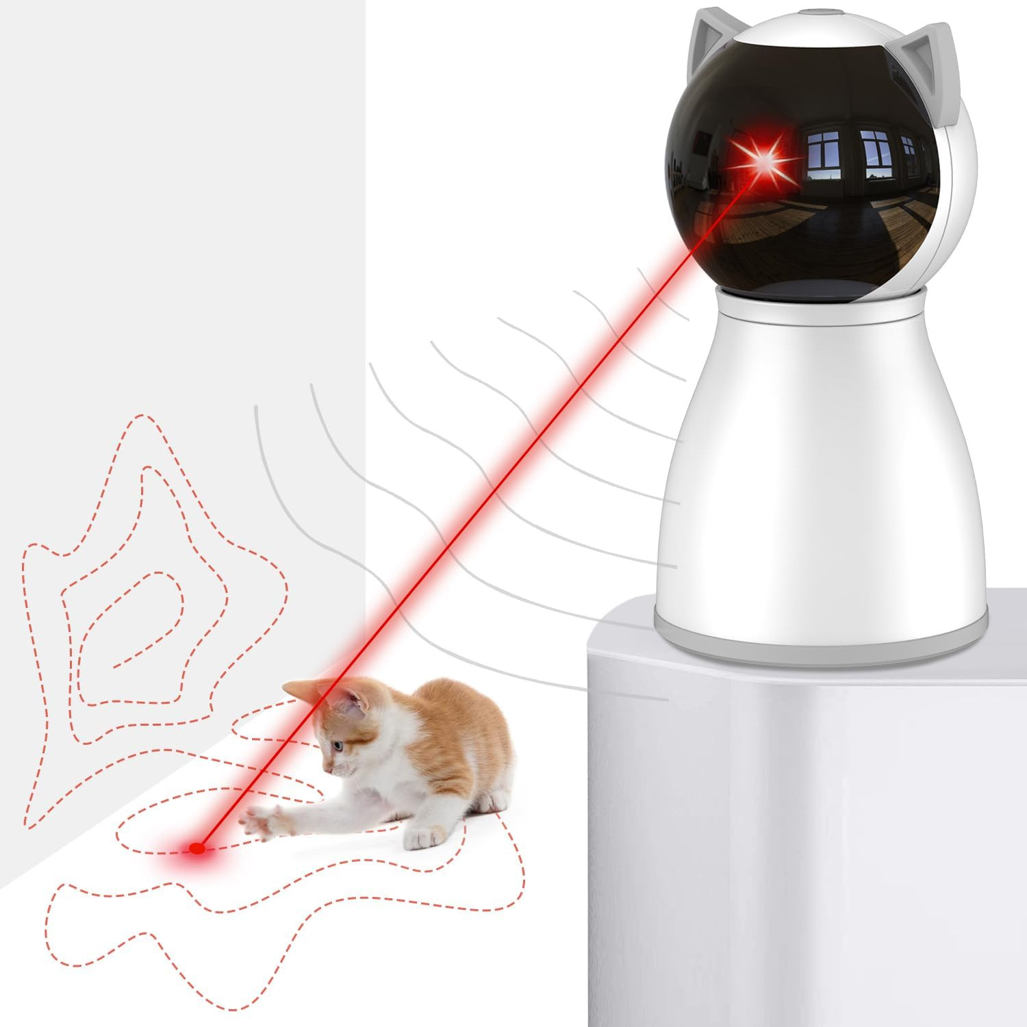 Gioco Interattivo Gatto LED: Divertimento Intelligente e Salute