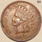 1904 Indian Head Penny Cent