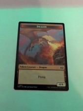 Dragon (0011)   Warrior Double-Sided Token Tarkir: Dragonstorm Regular