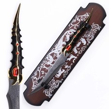 Game of Thrones - Valyrian Steel Dagger with Wall Plaque