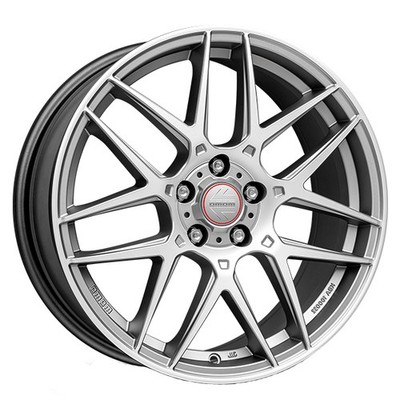 ALLOY WHEEL MOMO COMPETIZIONE 8X18 5X110 MATT TITAN SILVER POLISHED YMJ