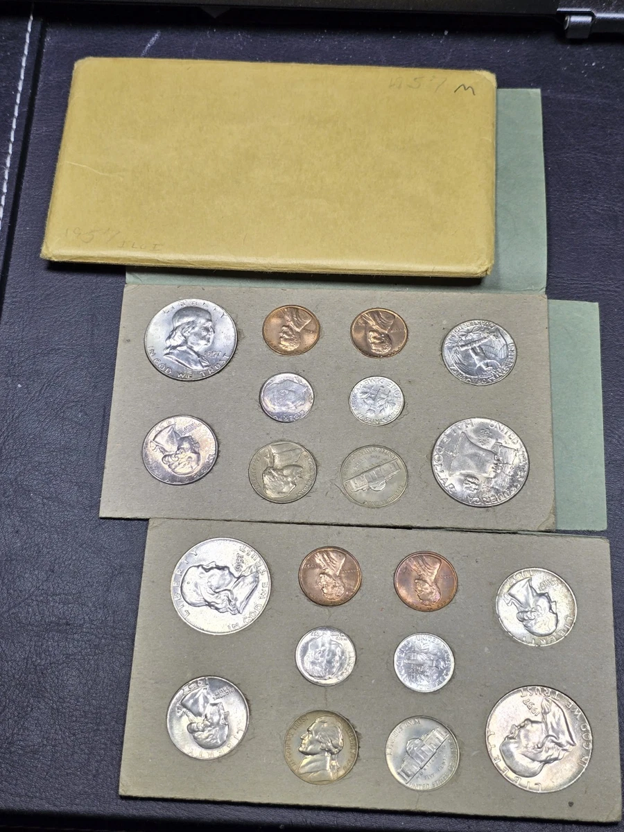 U.S. Mint Silver 1957 US Coin Mint Sets for sale | eBay