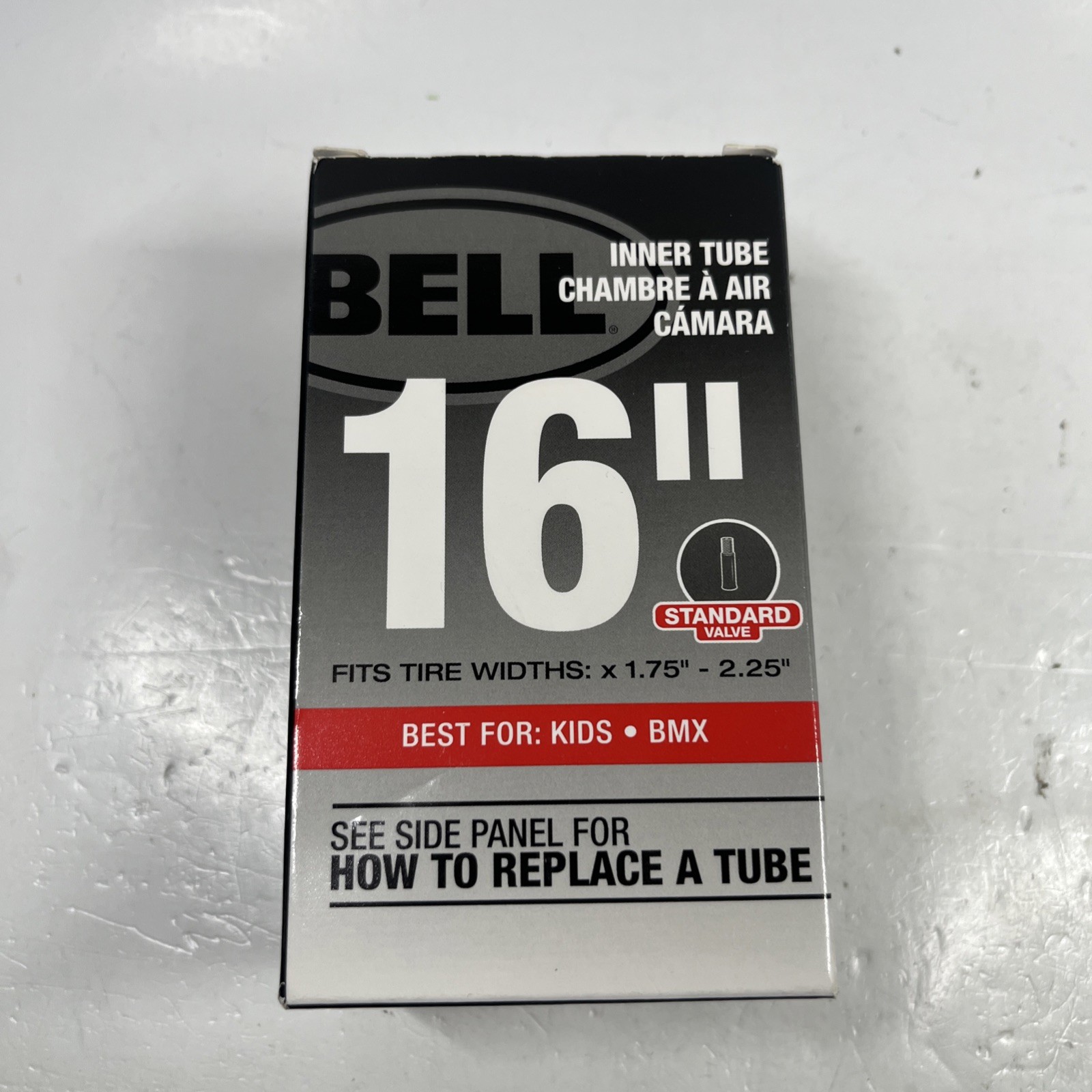 Bell 16-Inch Bike Inner Tube Schrader Valve 1.75-2.25