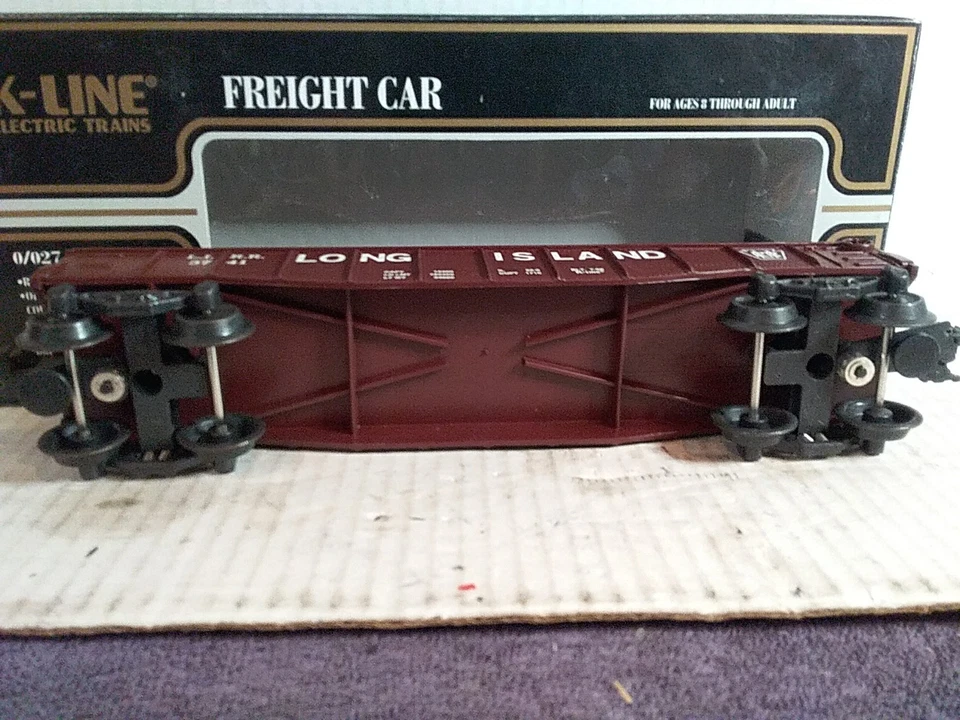 K-Line K651-3741 Long Island RR Gondola W/wheel Load- LIRR New - Image 4 of 4