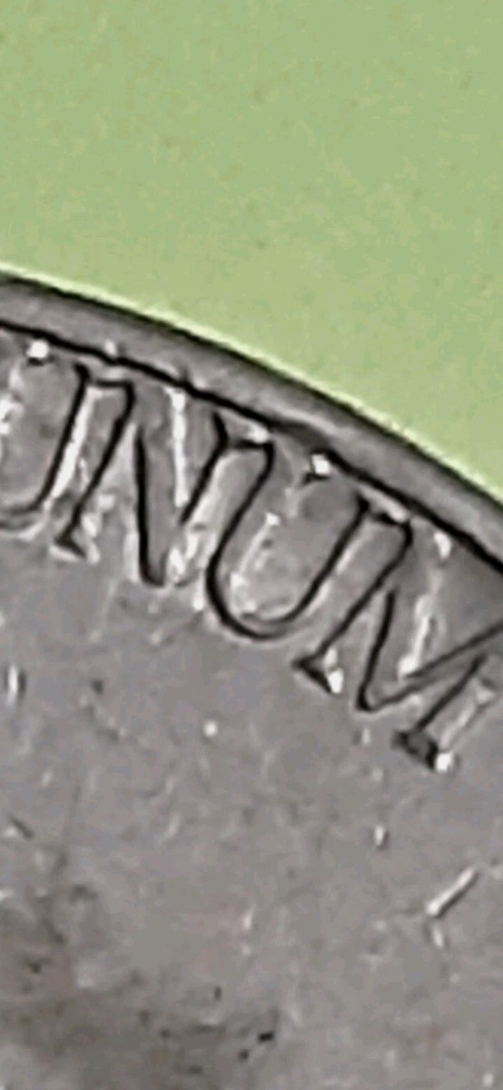 1973 Jefferson Nickel AU Vintage Coin Extra V Cuds Strike Through