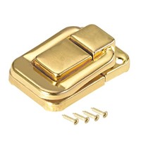 5 Stktoggle Verriegeln, 48Mm Dekorative Haspe Schmuckschatulle Mit Schrauben