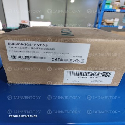 Neu MOXA EDR-810-2GSFP Mit Garantie 1 Stück