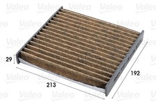 701021 Filtro Valeo, aria abitacolo per,DAIHATSU,GRANDE PARETE,HAVAL,JAGUAR,LAND ROVER,