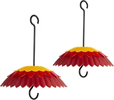 Bird Feeder Rain Guard Cover Dome Skaithee 8" Bird Feeder Baffle for outside Hum