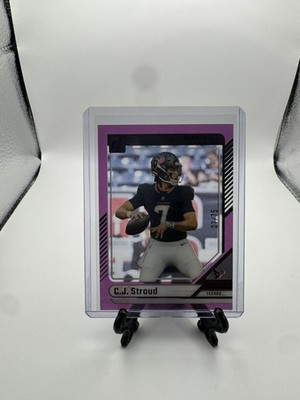 2024 Donruss Clearly Football C.J. Stroud #23 Purple  27/75