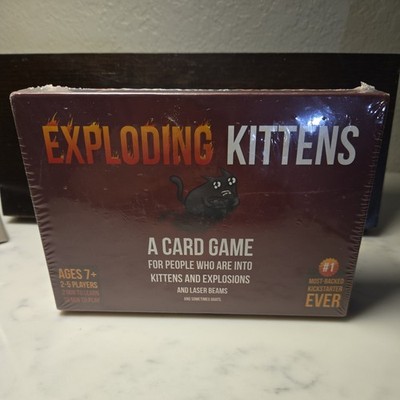 EXPLODING KITTENS Original Edition Fun Party Family Card Game NEW Sealed
