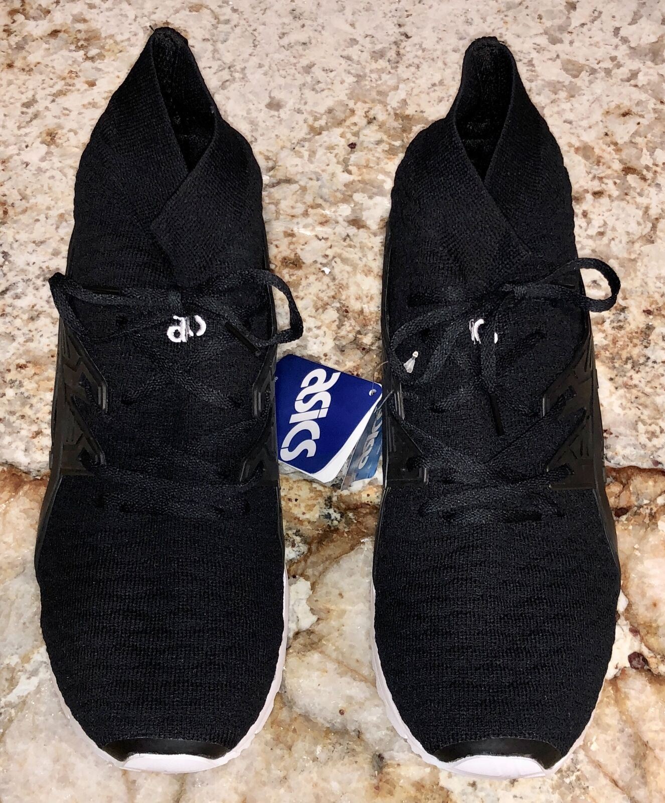 ASICS Gel Kayano Trainer Knit MT Black White Shoes Sneakers NEW Mens Sz 10 10.5 thumbnail 4