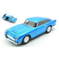 Aston Martin DB5 1964 Blue 1:24 Welly Auto Stradali -D- Neues Modell
