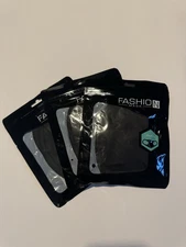 (18PCS) Washable/Reusable/Comfortable Fashion Protective Face Mask (Black)