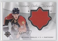 2008-09 Ultimate Collection Debut Threads 33/200 Michael Frolik #DT-FR 0v1