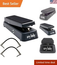 Crybaby GCB-95 Classic Wah Pedal w/2 FREE Patch Cables