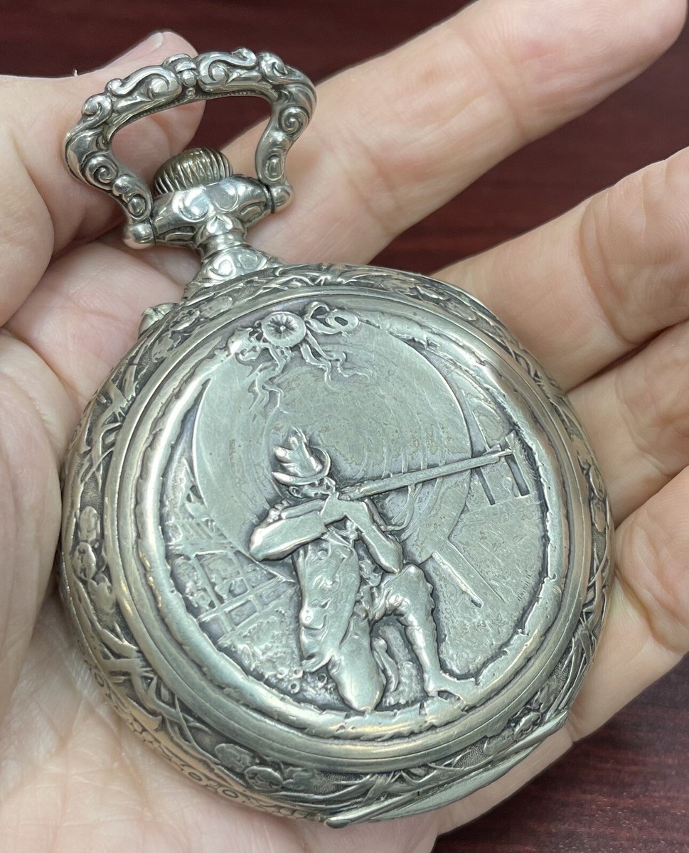 Huge Oversized Goliath 1906 Doxa Open Face Pocket Watch..TJ191 | eBay