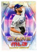 Clayton Kershaw 2023 Topps STARS OF MLB HOLO FOIL #SMLB-31 Dodgers QTY