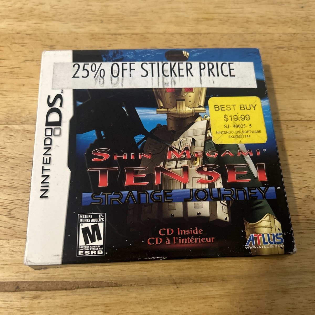 Shin Megami Tensei: Strange Journey (Nintendo DS, 2010) for sale