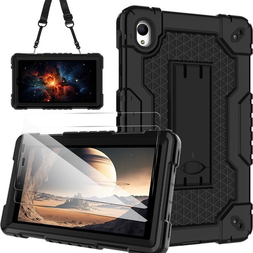 For Walmart Onn 7/8 8inch Gen4 2024 Case Built Strap Kickstand+Screen Protector - Picture 24 of 150