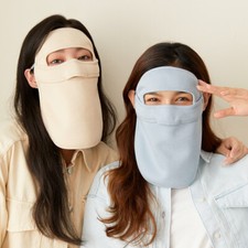 Warm Mask Sun Protection Face Cover Neck Flap Anti-UV UPF50 for Cycling Bicycle