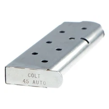 1911 Officers 45acp 7rd Stainless Magazine (1001M)