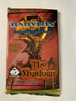 Babylon 5 CCG Shadows Edition: 12-Card Booster Pack Sealed New Collectible Game