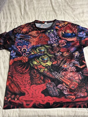 Multiple monster fighting shirt Very Different And Unique , For The Gamers