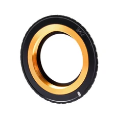 Adapter for M42 Lens for Canon EOS EF Mount to 5DIV 6DII 90D Gold Adjustable
