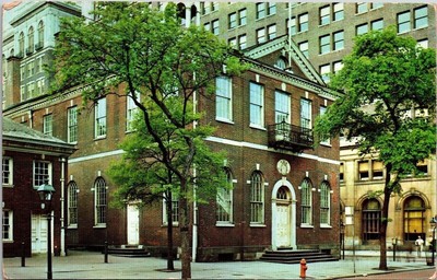Congress Hall Philadelphia PA Pennsylvania Postcard UNP VTG Dexter Unused