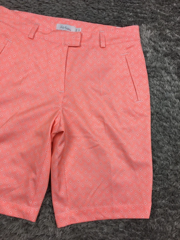 Bermudas para mujer Lady Hagan talla 2 rosa elástico esencial Foto 2 de 4