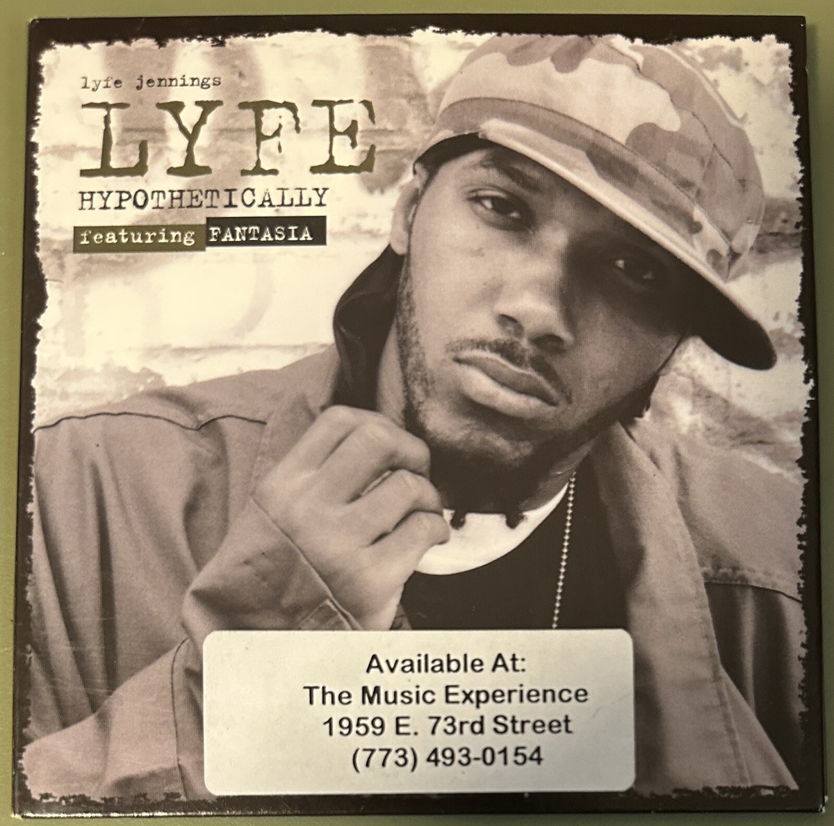 Lyfe Jennings feat. Fantasia Hypothetically 2 track promo CD