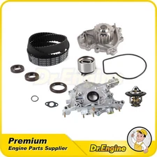 Timing Belt Kit Oil Water Pump Thermostat Fit 96-01 Acura Integra 1.8L