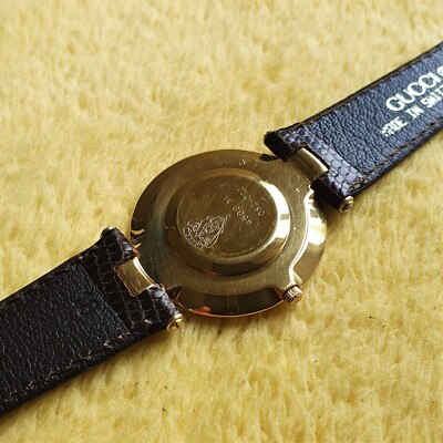 Gucci 4500M 18k Gold Plated Men's/Women's Watch (NR170) | eBay