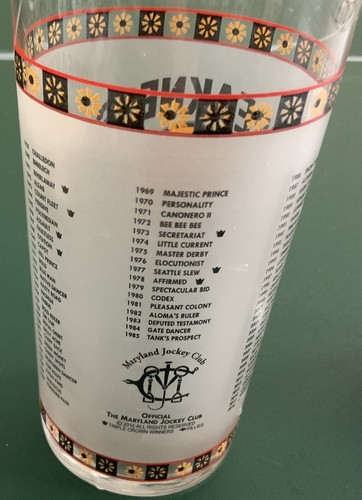 2016 Preakness Stakes 141 Glasses (2) May 21st 2016 ~ EXAGGERATOR is the winner! - Picture 3 of 4