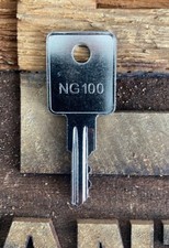 1 KEY NG100 Fits Many Tractor & Heavy Equipment: Grove/Vermeer/Cushman/Huber...