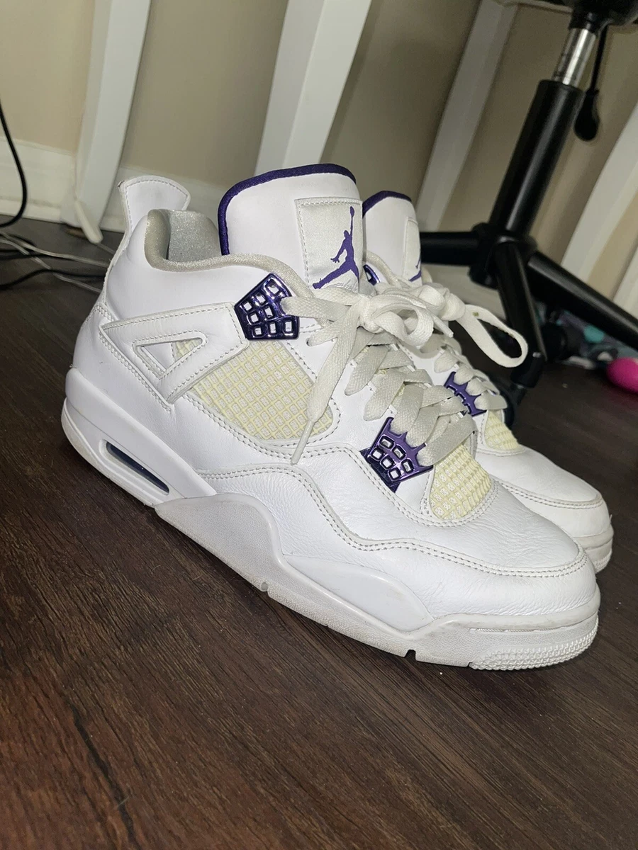 Air jordan 4 court deals purple