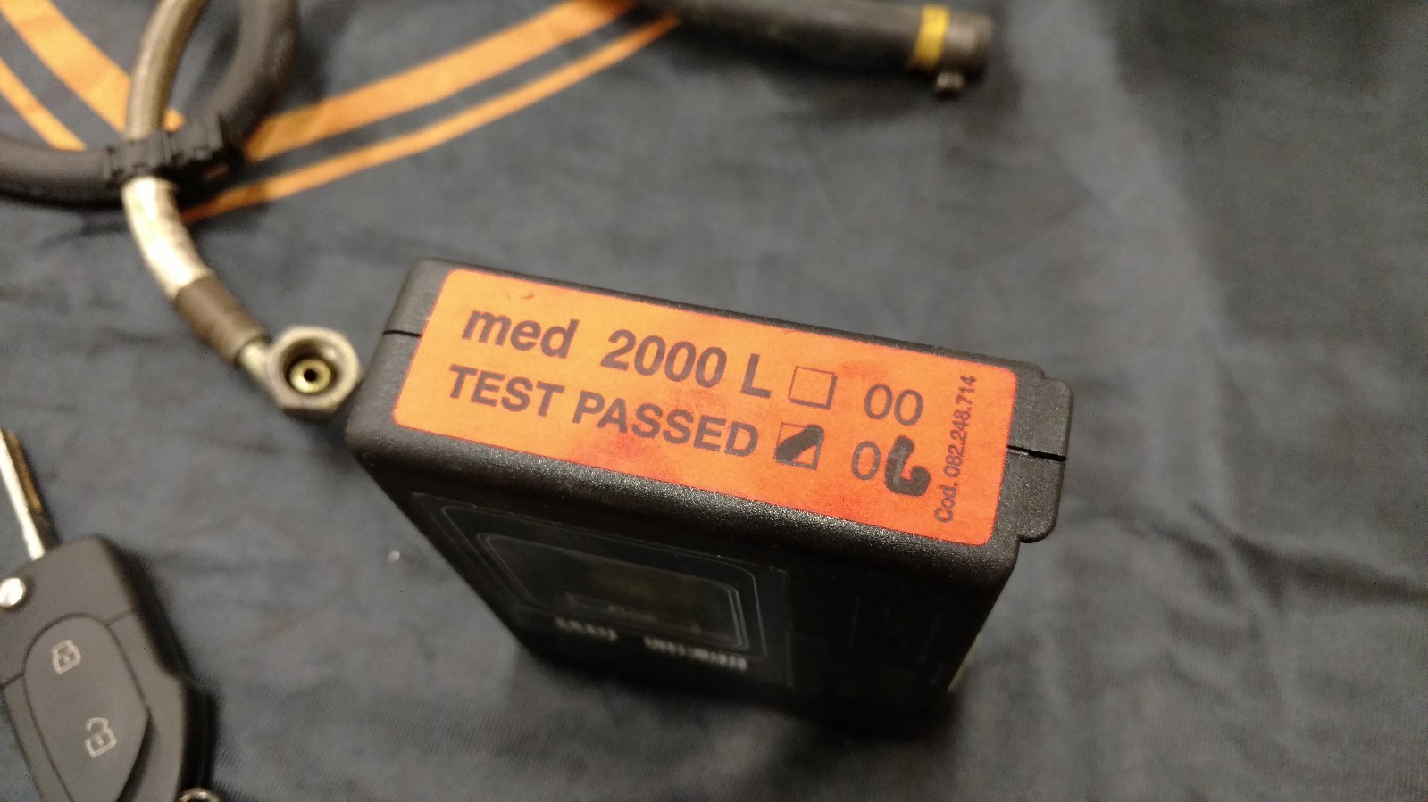 LAMBORGHINI MURCIELAGO KEY MED IGNITION ALARM UNIT ASSEMBLY OEM TO START DRIVE 