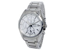 Seiko Solar Chronograph Stainless Steel Men's Watch SSC003P1